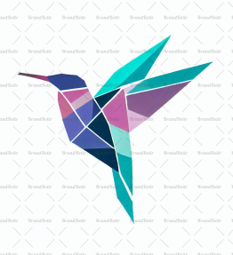 Geometrischer Kolibri